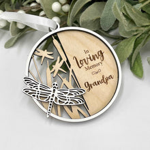 Load image into Gallery viewer, Dragonfly Remembrance Ornament