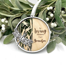 Load image into Gallery viewer, Dragonfly Remembrance Ornament