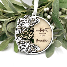 Load image into Gallery viewer, Butterflies Remembrance Ornament