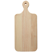 Load image into Gallery viewer, Custom Engraved Rubberwood Charcuterie Board w/Handle
