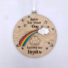 Load image into Gallery viewer, Love Knows No Limits (Dog/Cat) Ornament