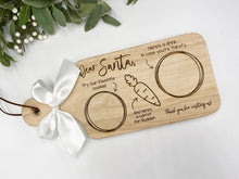 Load image into Gallery viewer, Santa Milk & Cookies Board (Small)