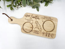 Load image into Gallery viewer, Santa Milk & Cookies Board (Small)