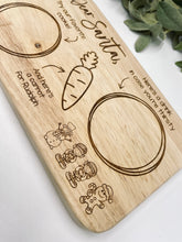 Load image into Gallery viewer, Santa Milk & Cookies Board (Small)