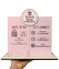 Load image into Gallery viewer, Payment & Social Media Sign