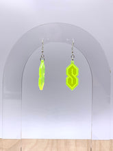 Load image into Gallery viewer, Retro "S" Earrings - Solid (Acrylic)