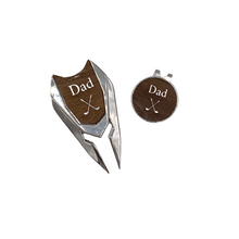 Load image into Gallery viewer, Golf Divot Tool & Ball Marker Set (Personalized)