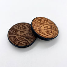 Load image into Gallery viewer, Tribal Engraved Phone Grip #2 (Wood)