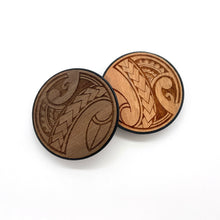 Load image into Gallery viewer, Tribal Engraved Phone Grip #3 (Wood)