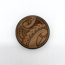 Load image into Gallery viewer, Tribal Engraved Phone Grip #3 (Wood)