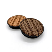 Load image into Gallery viewer, Tribal Engraved Phone Grip #1 (Wood)