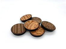 Load image into Gallery viewer, Tribal Engraved Phone Grip #2 (Wood)