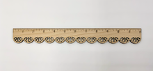 Load image into Gallery viewer, Scalloped Ruler (Wood)