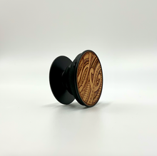 Load image into Gallery viewer, Tribal Engraved Phone Grip #2 (Wood)