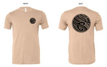 Load image into Gallery viewer, Round Tribal Tee (Tan & Black)