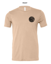 Load image into Gallery viewer, Round Tribal Tee (Tan & Black)