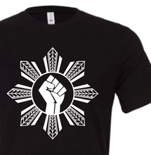 Load image into Gallery viewer, BLM x AAPI Solidarity Tee (Black & White)