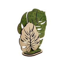 Load image into Gallery viewer, Monstera Leaves Earring Stand