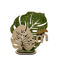Load image into Gallery viewer, Monstera Leaves Earring Stand