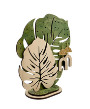 Load image into Gallery viewer, Monstera Leaves Earring Stand