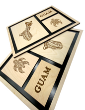 Load image into Gallery viewer, Tribal Guam & Turtle Frame #4