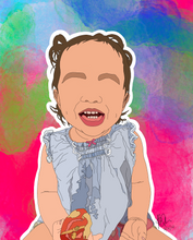 Load image into Gallery viewer, Digital "Faceless" Portrait