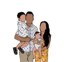 Load image into Gallery viewer, Digital "Faceless" Portrait