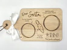 Load image into Gallery viewer, Santa Milk & Cookies Board (Medium)