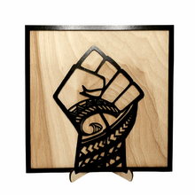 Load image into Gallery viewer, BLM x AAPI Tribal Solidarity Frame v2
