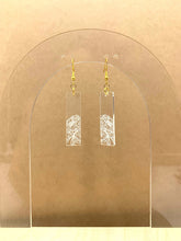 Load image into Gallery viewer, Half Peony Bar Earrings (Acrylic)
