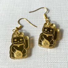 Load image into Gallery viewer, Lucky Cat Earrings (Acrylic)
