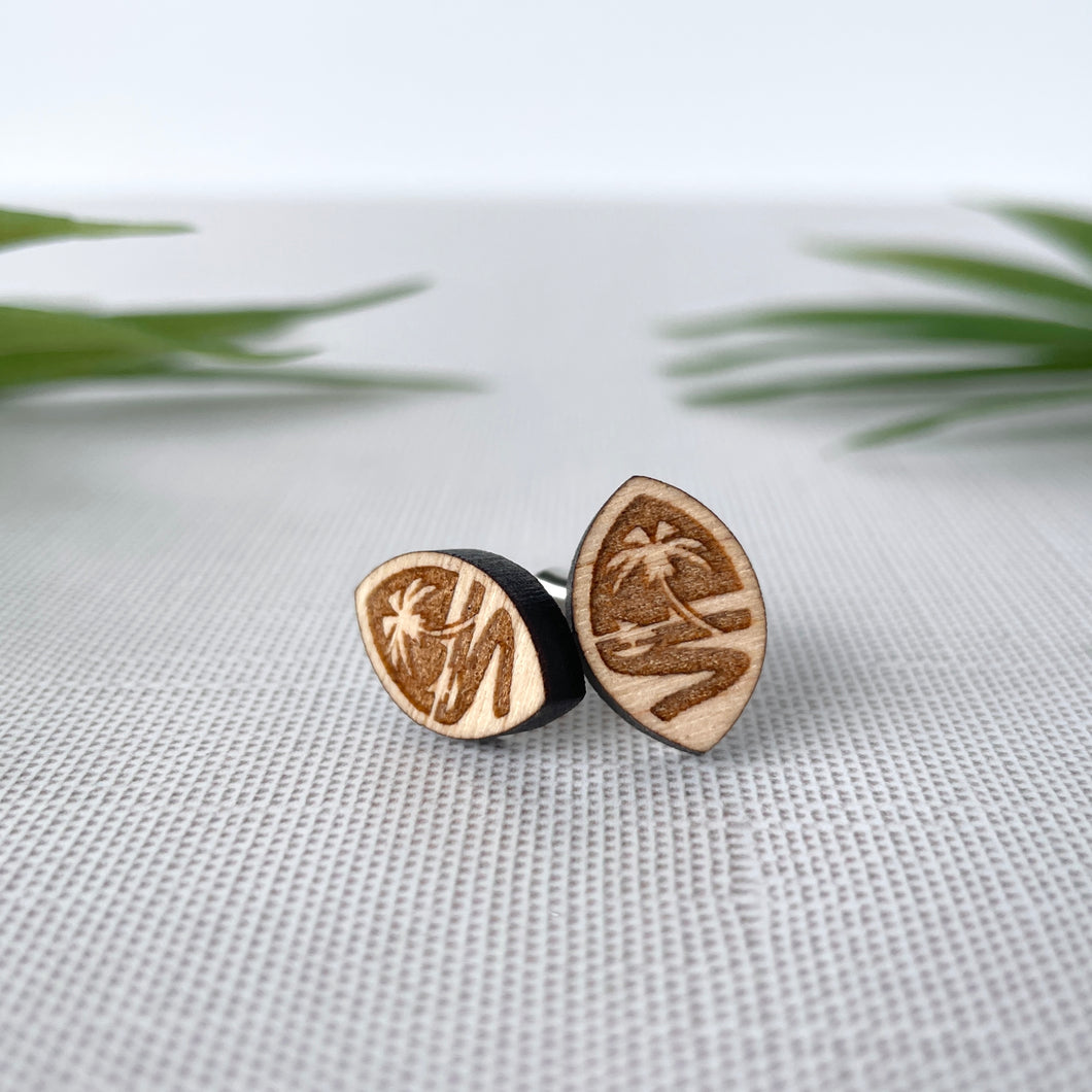 Guam Seal Studs (Wood)