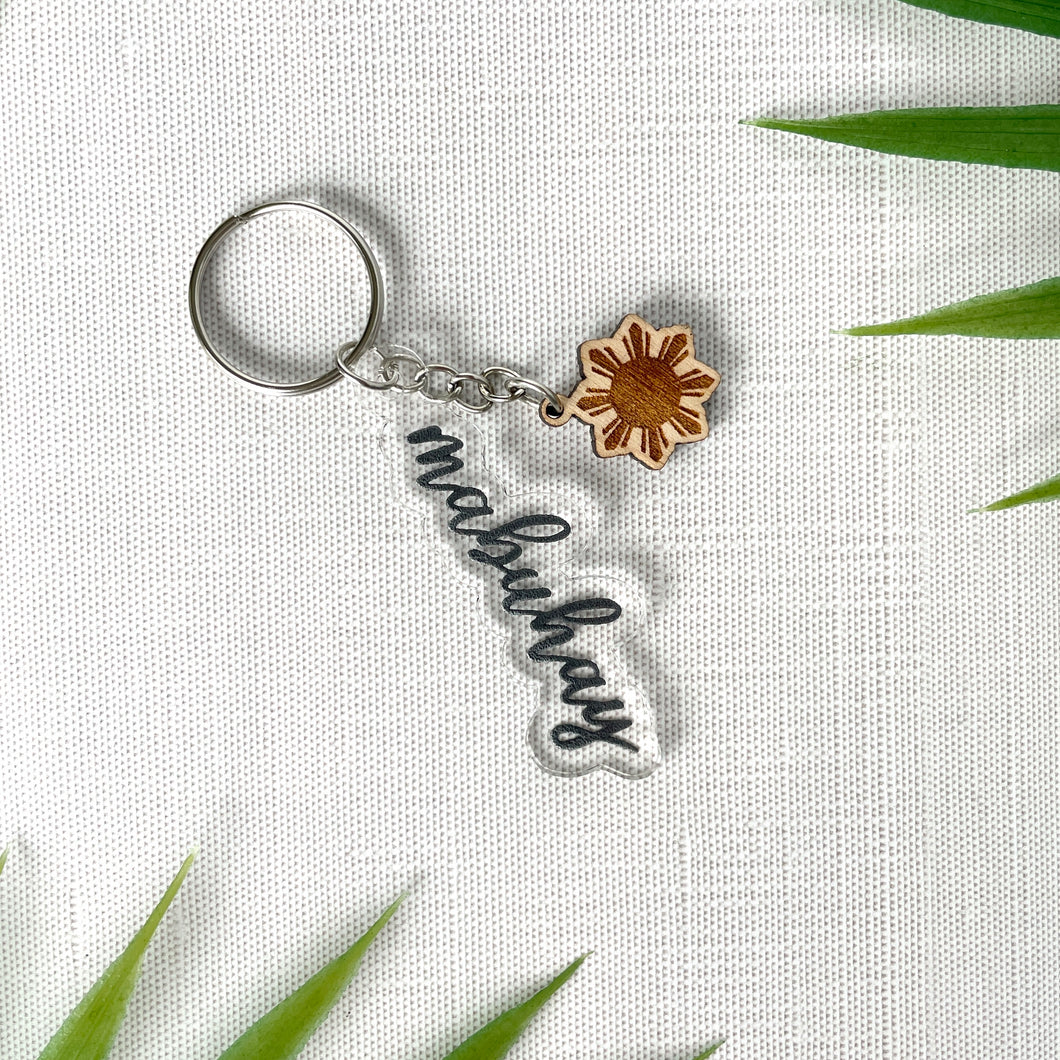 Mabuhay Charm Keychain