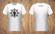 Load image into Gallery viewer, BLM x AAPI Solidarity Tee (White &amp; Black)
