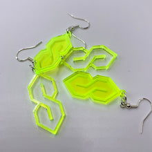 Load image into Gallery viewer, Retro &quot;S&quot; Earrings - Cut Out (Acrylic)
