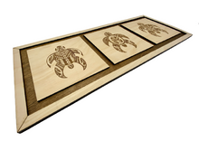 Load image into Gallery viewer, 3 Turtles Tribal Frame
